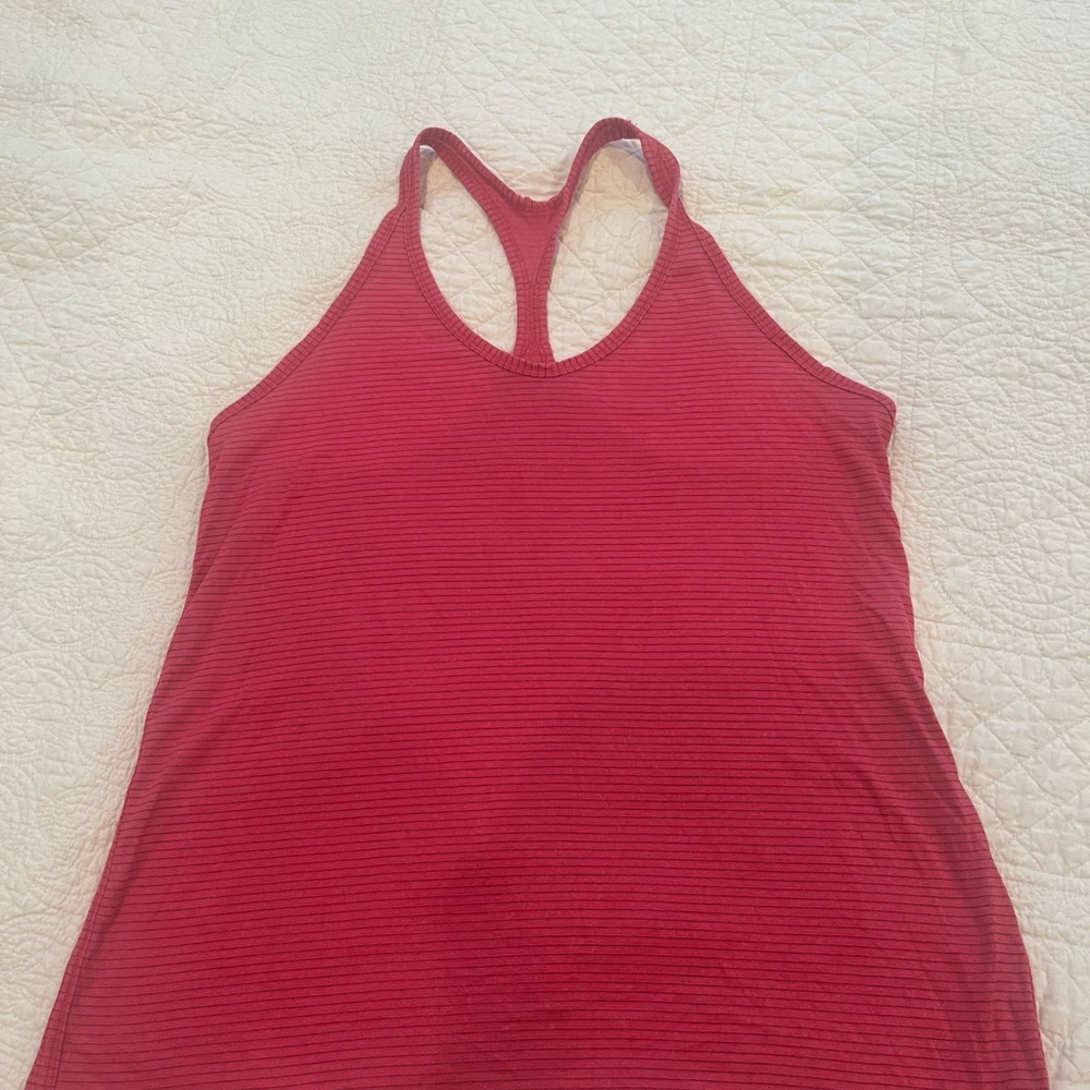 Lululemon Athletica hot pink Ribbed Tank Top
